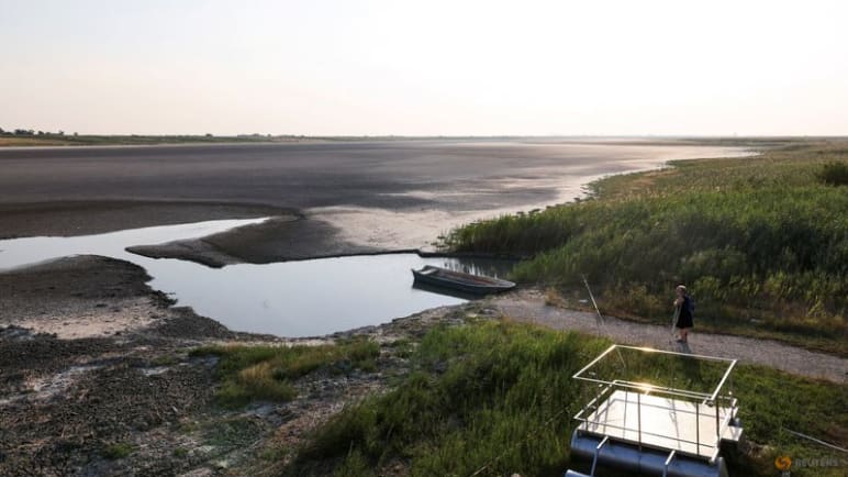 Heatwave dries up lake in Serbia, triggers fires in Balkan 'extreme weather event' 