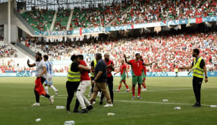 Argentina beaten 2-1 by Morocco in chaotic opening game