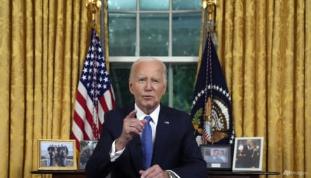 Biden explains decision to quit 2024 race in Oval Office address