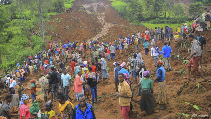 Search goes on after Ethiopia landslides kill 229